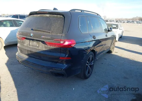 2020 BMW X7 M50I z USA, uszkodzony, nr VIN 5UXCX6C08L9B26308